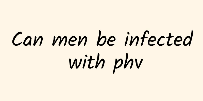 Can men be infected with phv