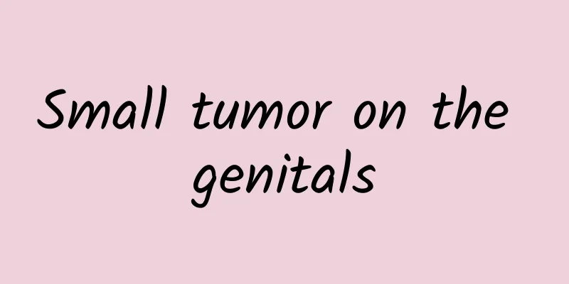 Small tumor on the genitals