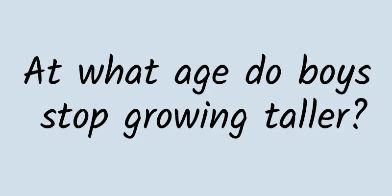 At what age do boys stop growing taller?