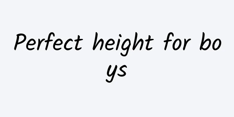 Perfect height for boys
