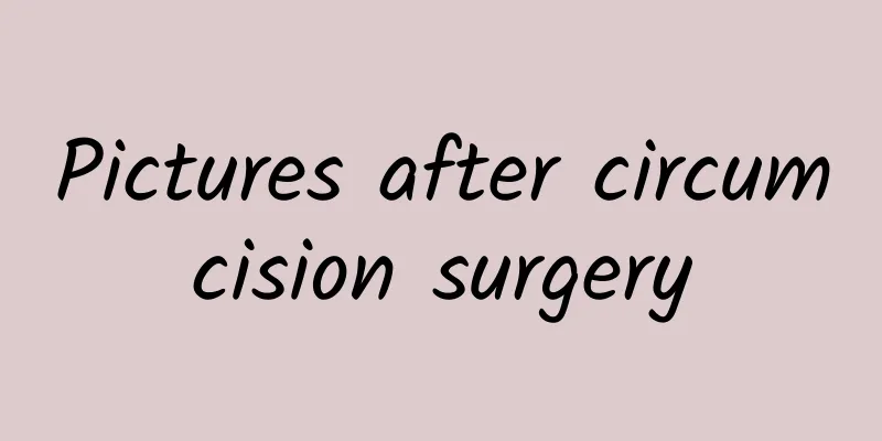 Pictures after circumcision surgery