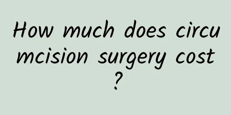 How much does circumcision surgery cost?