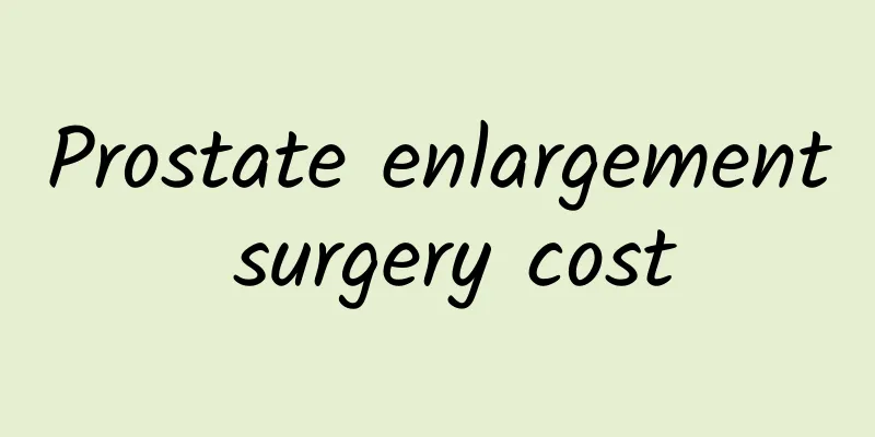 Prostate enlargement surgery cost