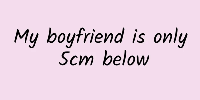 My boyfriend is only 5cm below