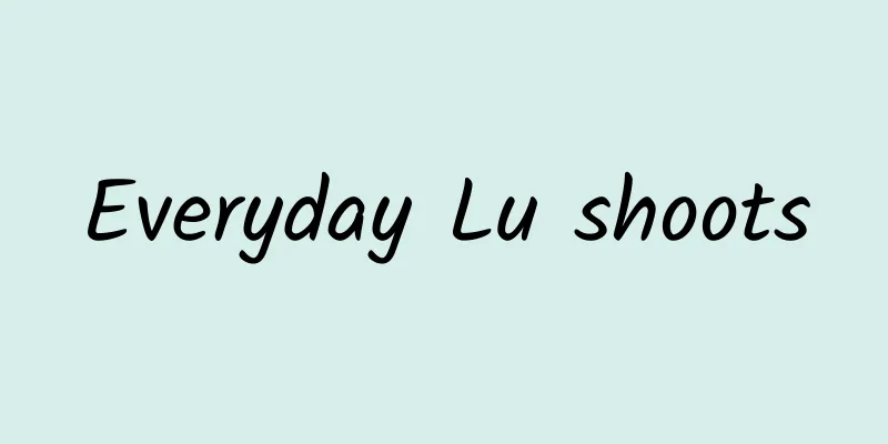 Everyday Lu shoots