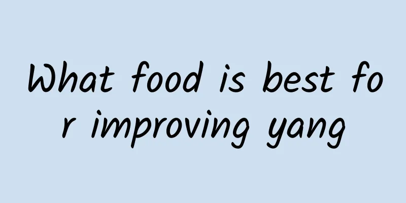 What food is best for improving yang