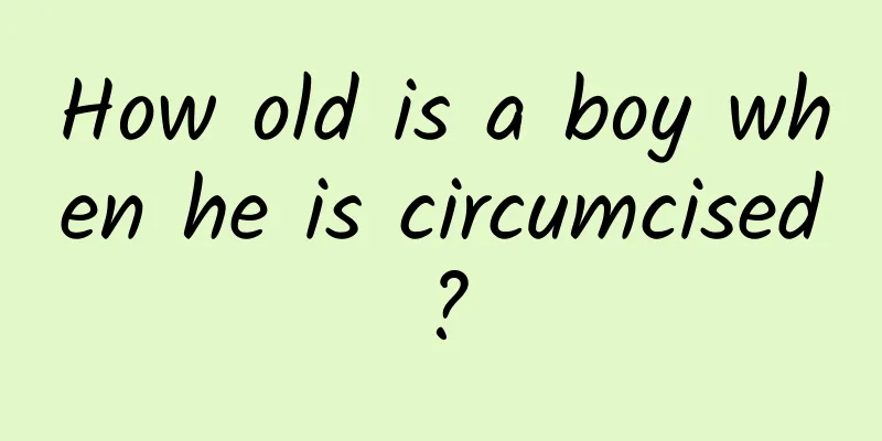 How old is a boy when he is circumcised?