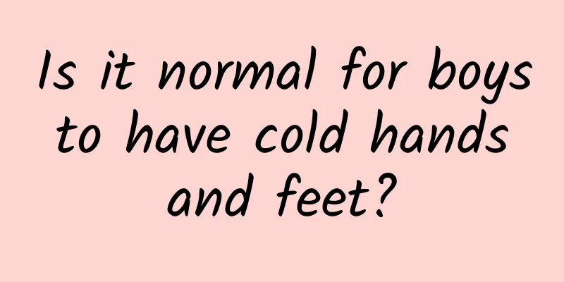 Is it normal for boys to have cold hands and feet?