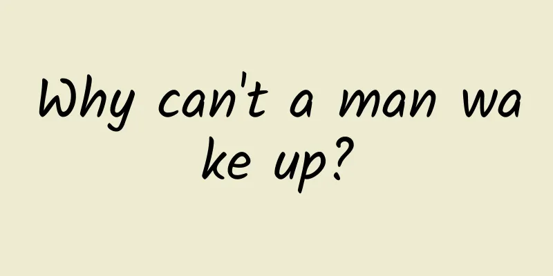 Why can't a man wake up?