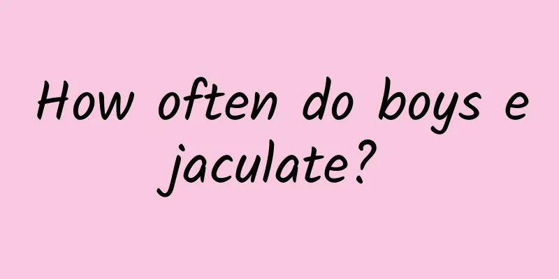 How often do boys ejaculate?