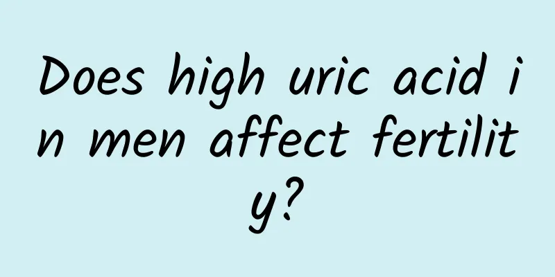 Does high uric acid in men affect fertility?