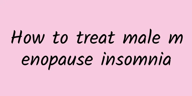 How to treat male menopause insomnia