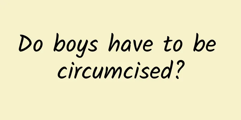 Do boys have to be circumcised?