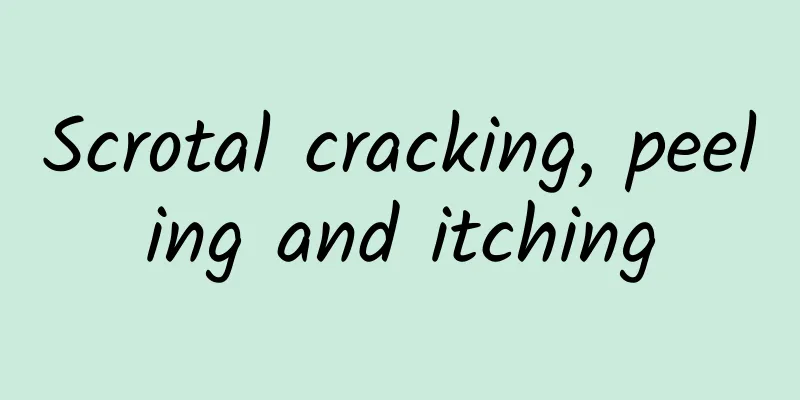 Scrotal cracking, peeling and itching