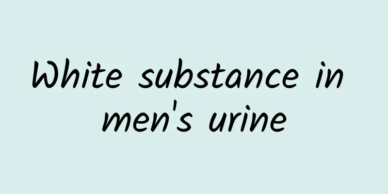 White substance in men's urine