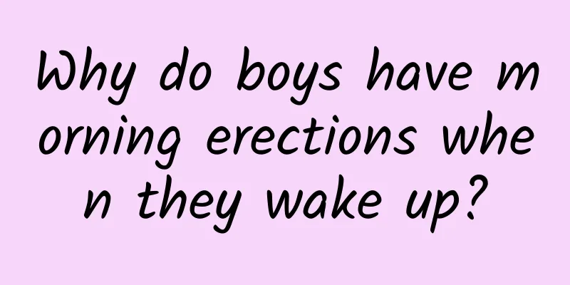 Why do boys have morning erections when they wake up?