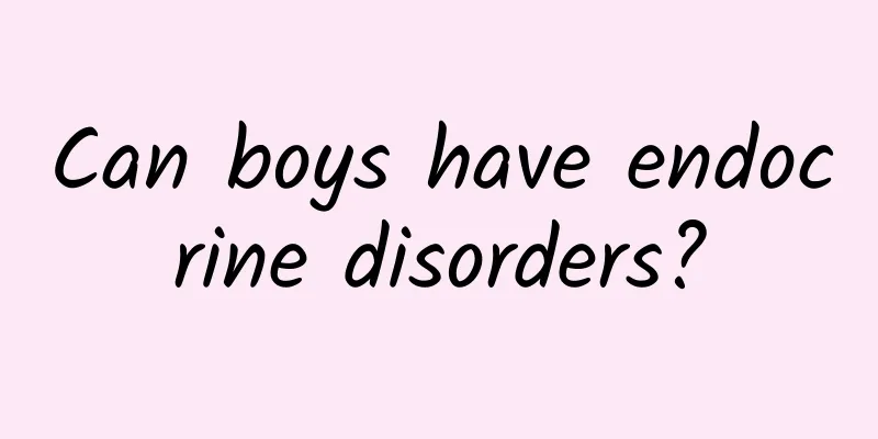 Can boys have endocrine disorders?