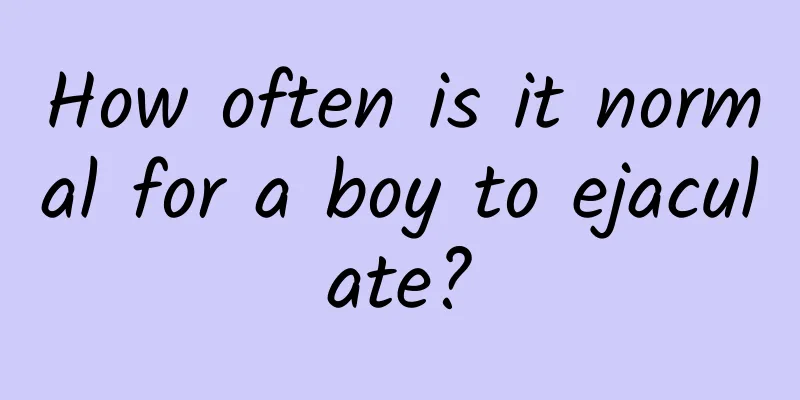 How often is it normal for a boy to ejaculate?