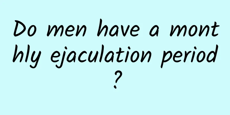Do men have a monthly ejaculation period?