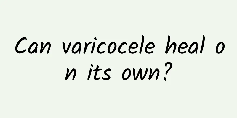 Can varicocele heal on its own?