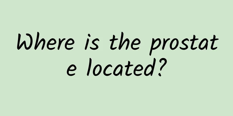 Where is the prostate located?
