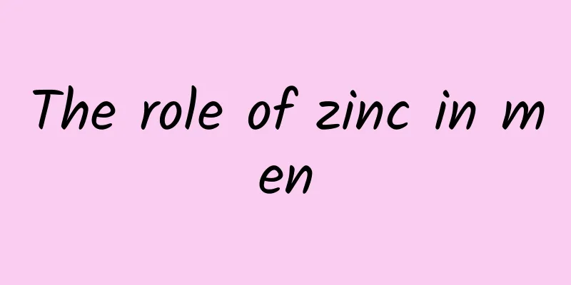 The role of zinc in men