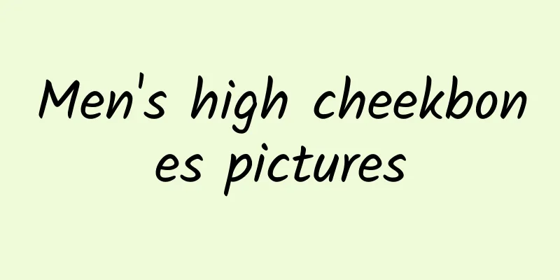 Men's high cheekbones pictures