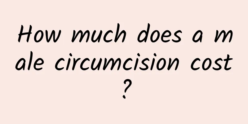 How much does a male circumcision cost?