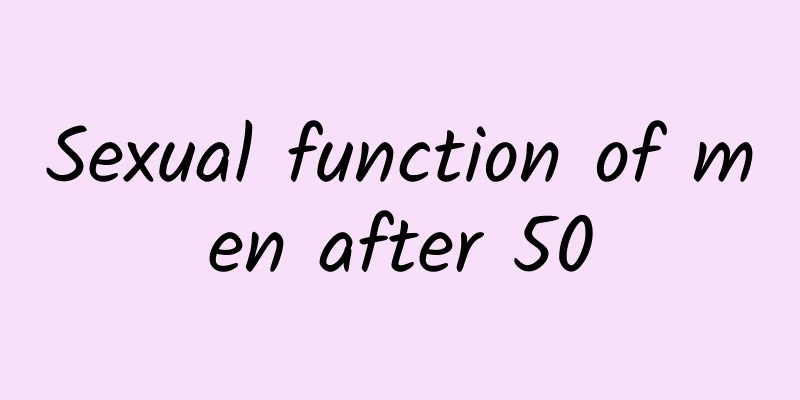 Sexual function of men after 50