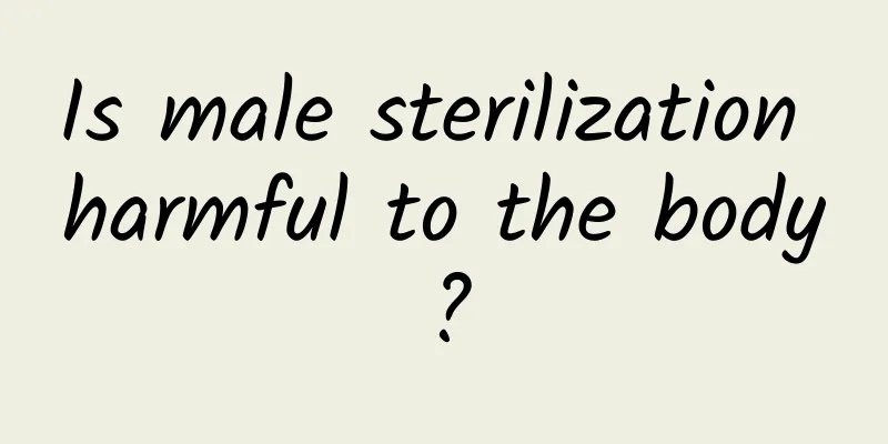 Is male sterilization harmful to the body?