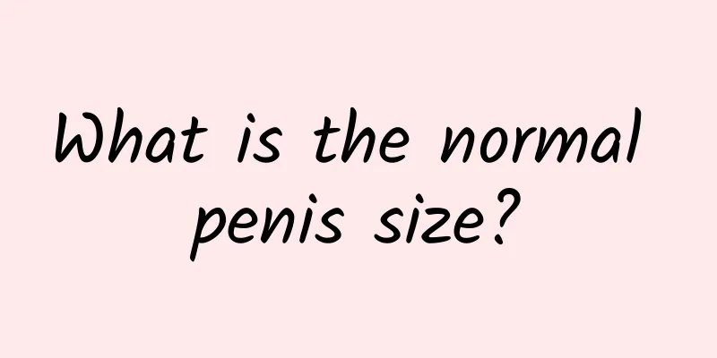 What is the normal penis size?