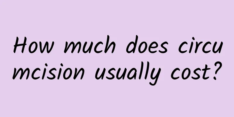 How much does circumcision usually cost?