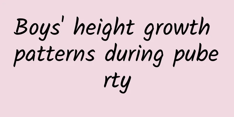 Boys' height growth patterns during puberty