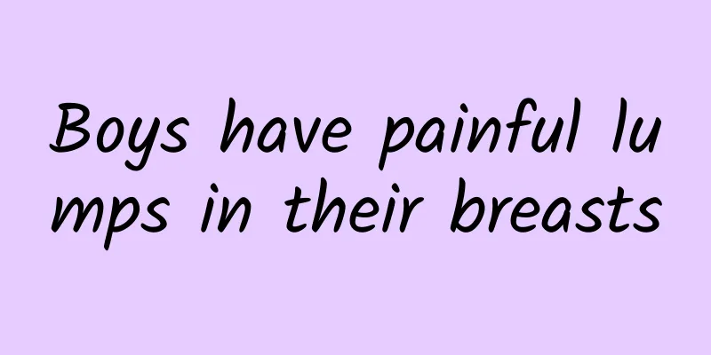 Boys have painful lumps in their breasts