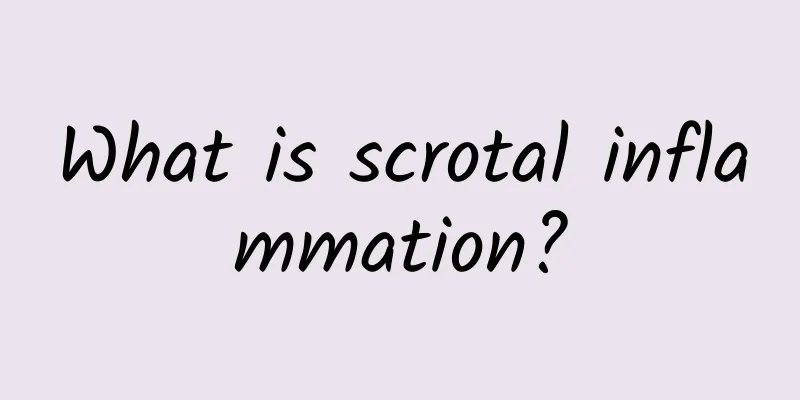 What is scrotal inflammation?