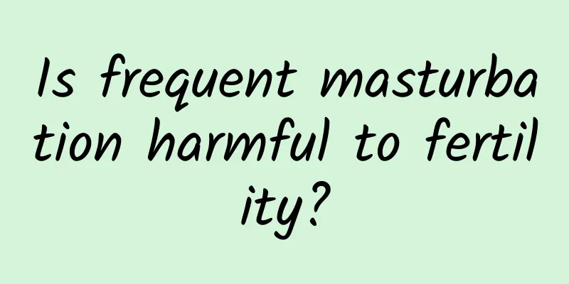 Is frequent masturbation harmful to fertility?