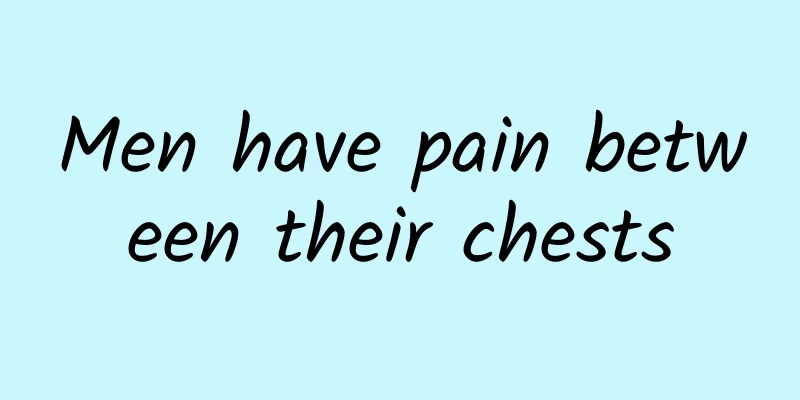Men have pain between their chests