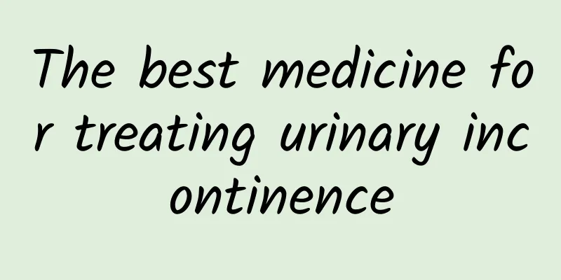 The best medicine for treating urinary incontinence