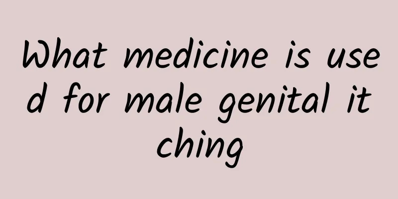 What medicine is used for male genital itching