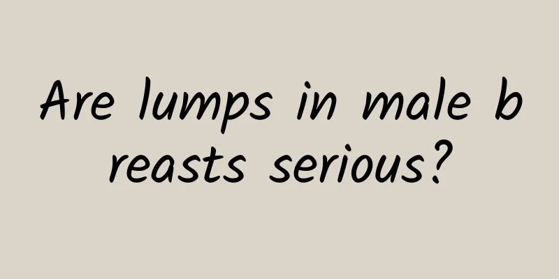 Are lumps in male breasts serious?