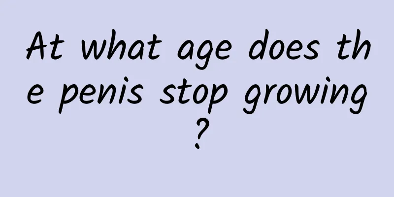 At what age does the penis stop growing?