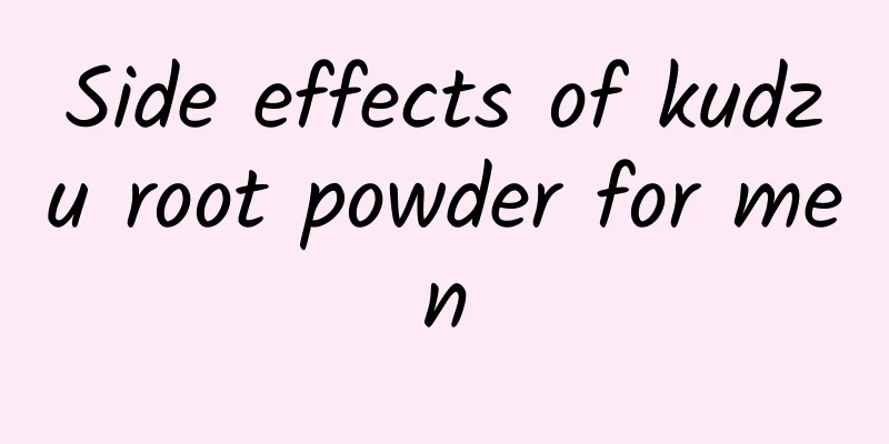 Side effects of kudzu root powder for men