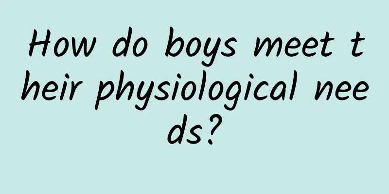 How do boys meet their physiological needs?