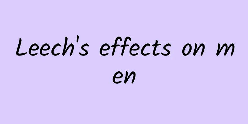 Leech's effects on men