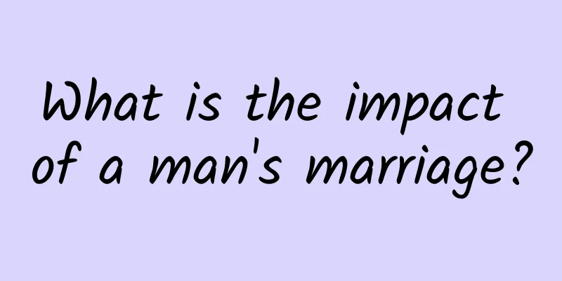 What is the impact of a man's marriage?