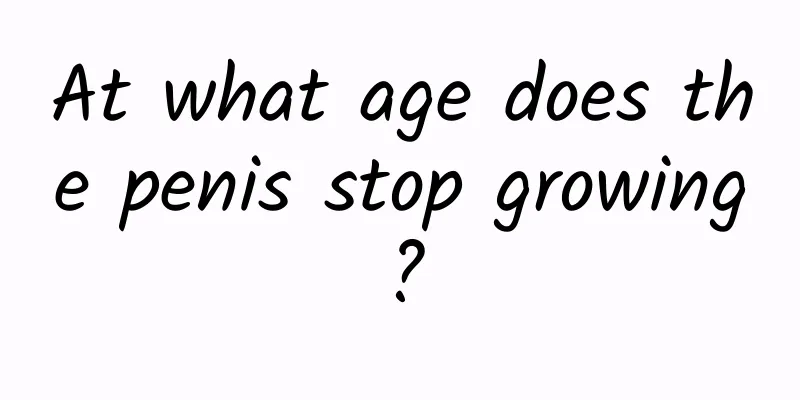 At what age does the penis stop growing?