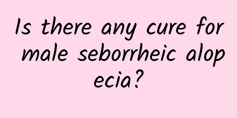 Is there any cure for male seborrheic alopecia?