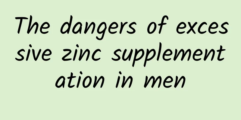 The dangers of excessive zinc supplementation in men