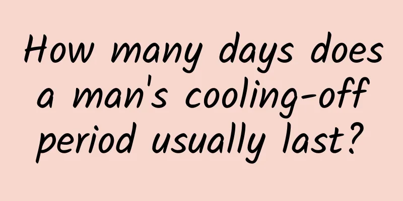 How many days does a man's cooling-off period usually last?