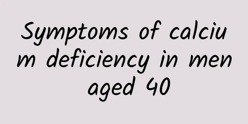 Symptoms of calcium deficiency in men aged 40